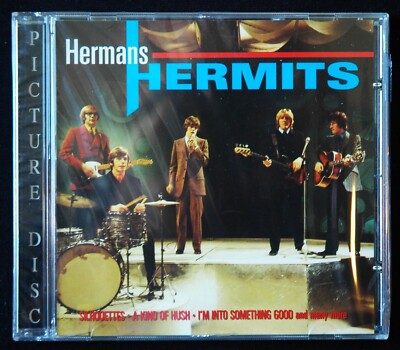HERMAN S HERMITS PICTURE DISC ALBUM CD (1996) FLUTE INTL.  BRAND NEW SEALED
