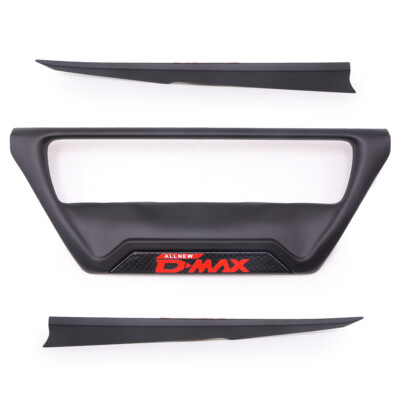 Black Tailgate Handle Accent Cover Fits Isuzu D-Max V-Cross Hi-Lander 2020 2021