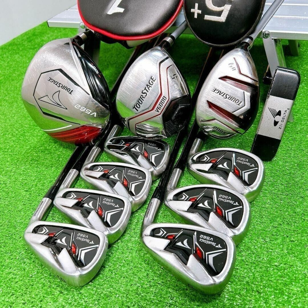 Set of 2 Bridgestone Tourstage 4 Wood & 10.5° Driver Stiff & Regular Graphite Set of 2 Bridgestone Tourstage 4 Wood & 10.5° Driver Stiff & Regular Graphite