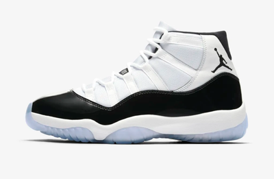 jordan retro 11 blanco con negro