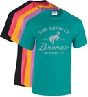 Ford Bronco T-shirt Clothing Bronco Parts Accessories Gifts Mens Graphic Tees