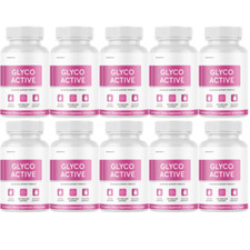 Glyco Active Advanced Blood Aid for Healthy Blood Sugar Levels - 10 Bottles
