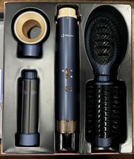 Ig Inglam MegaAir Styler, 5 in-1 Professional Hair Dryer Brush 110,000 PRM BLUE