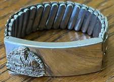 Rare Child 1950's Davy Crockett "The Hero of Alamo" Bracelet with Photo