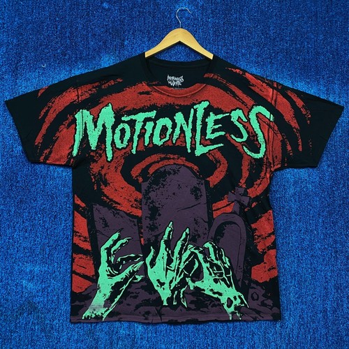 Motionless in White Graveyard Shift Industrial Metal Tee XL
