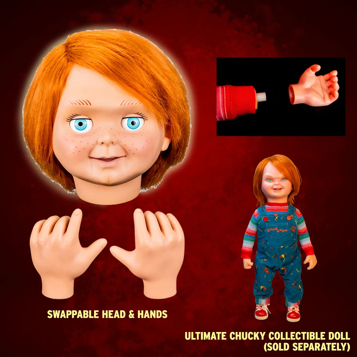 Chucky Child's Play Vinyl TV, Movie & Video Games Action Figures