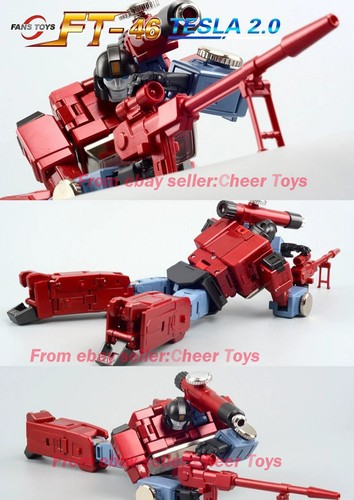 In Stock 2022.3 FansToys FT-46 Perceptor ft09 Tesla 2.0 FT46 Figure Box Set - Picture 3 of 12