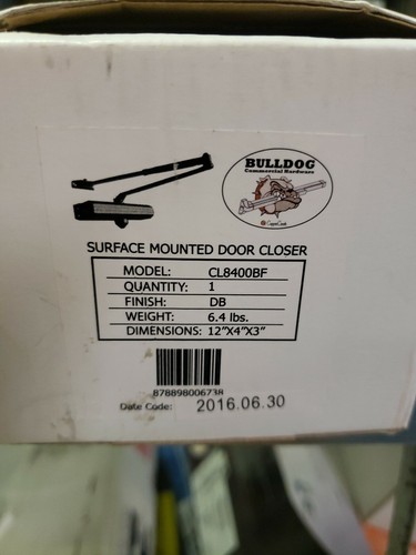 Copper Creek CL8400BF DB Al Grade 1 Surface Door Closer Barrier Free Dura, Bronz - Picture 9 of 9