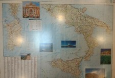 Italy Laminated Wall Map K