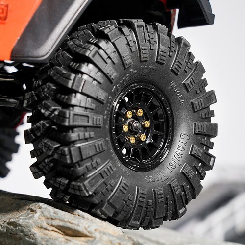 INJORA 1.9" Wheels Multi-spoke CNC Aluminum Hub for 1/10 SCX10 TX4 RC Crawlers - Picture 8 of 22
