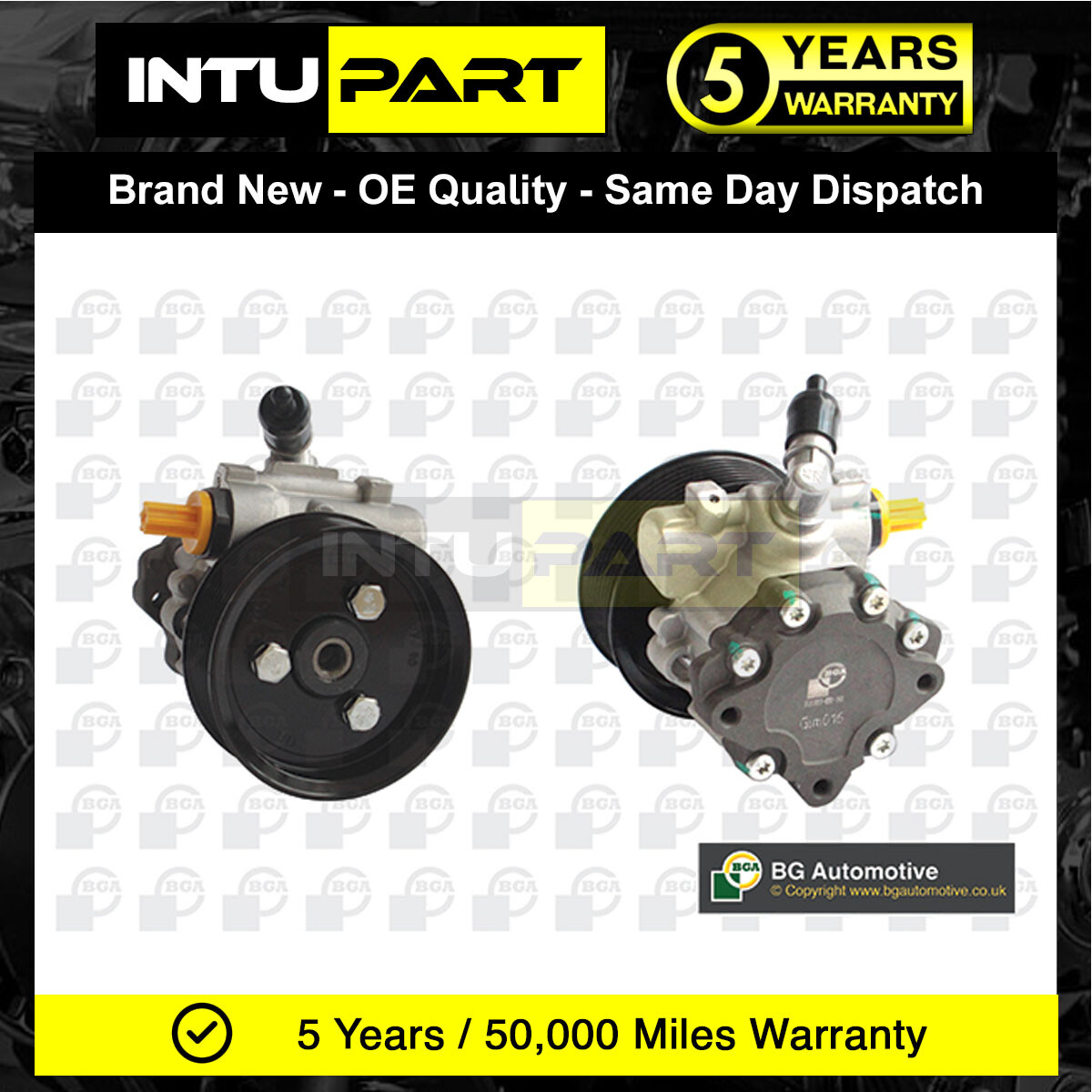 Fits Land Rover Range 2006-2012 3.6 D IntuPart Power Steering Pump QVB500630