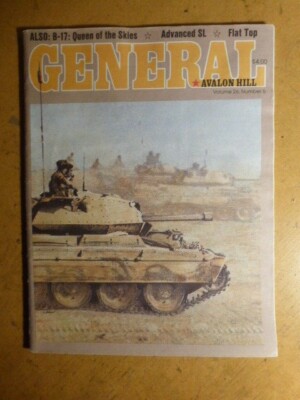 The Avalon Hill General Magazine Vol.26 No.5 Up Front, ASL, Flat Top, B-17