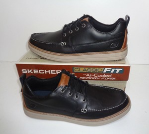 skechers memory foam negro