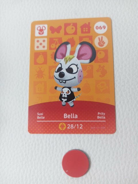Original Amiibo Karte Bella Susi Nr. 069 EU | Animal Crossing Maus Original Amiibo Karte Bella Susi Nr. 069 EU | Animal Crossing Maus