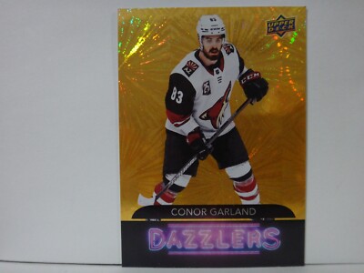アルカディアGARLAND 2020-21 Upper Deck Dazzlers Green #DZ102 Conor Garland | eBay