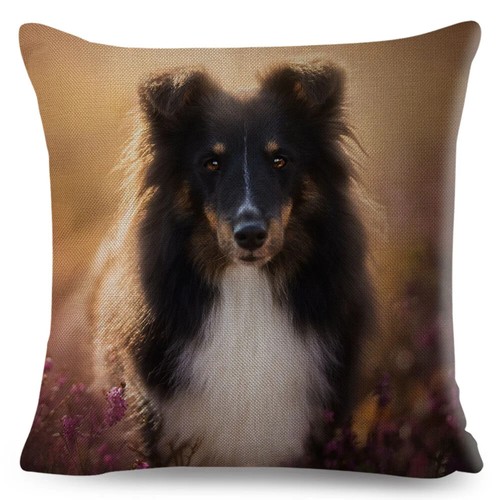 Shetland Sheepdog Cute Pet Animal Dog Printed Pillowcase Decor Cushion Cover - Picture 40 of 42