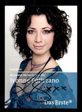 Tarjeta de autógrafo Ivonne Polizzano Marienhof original firmada # BC 86020