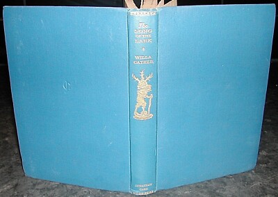WILLA CATHER Song of the Lark 1932 1st Traveller HARDBACK Colorado CHICAGO 1890s