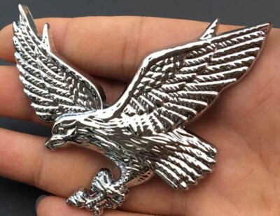 Adler Eagle Falke Emblem Logo Autokofferraum hinten Aufkleber Abzeichen 3D