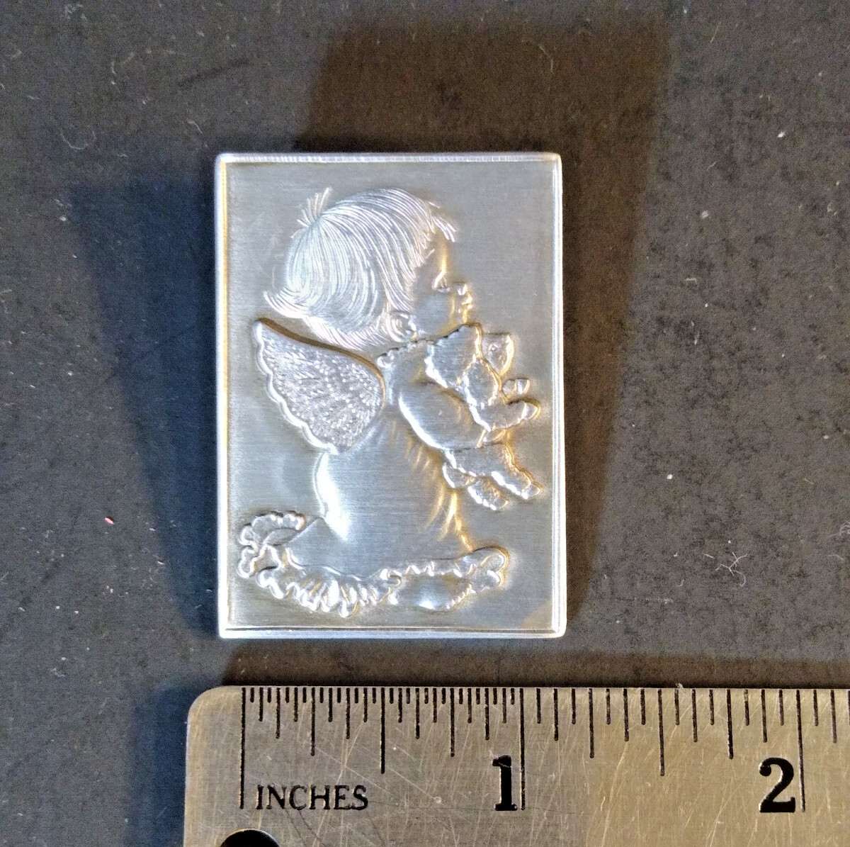 Wendell August Forge Rectangular Aluminum Angel P… - image 1