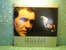Presumed Innocent Harrison Ford 2 Disc Set Laserdisc -EXTRA LDs SHIP FREE