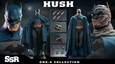 SSR DC 1/6 Hush Batman 12''Inch Collectible Action Figure Model