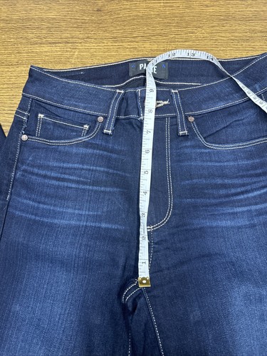 PAIGE JEANS WOMENS size 25 HOXTON ANKLE Denim Daily Stretch Slim Fit NWOT - Picture 5 of 11