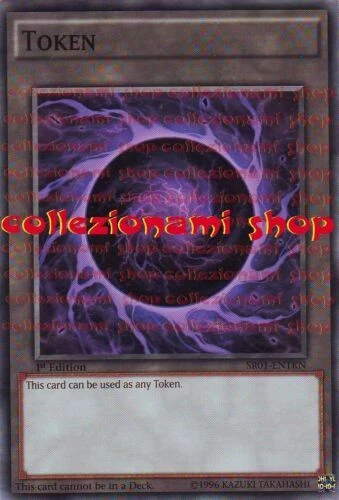 Carte gioco collezionabili singole token comune yu-gi-oh!