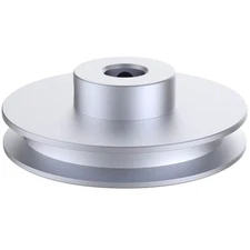 CHANCS Outer Diameter 100mm Single Groove Pulley 18mm Fixed Bore Pulley for D...