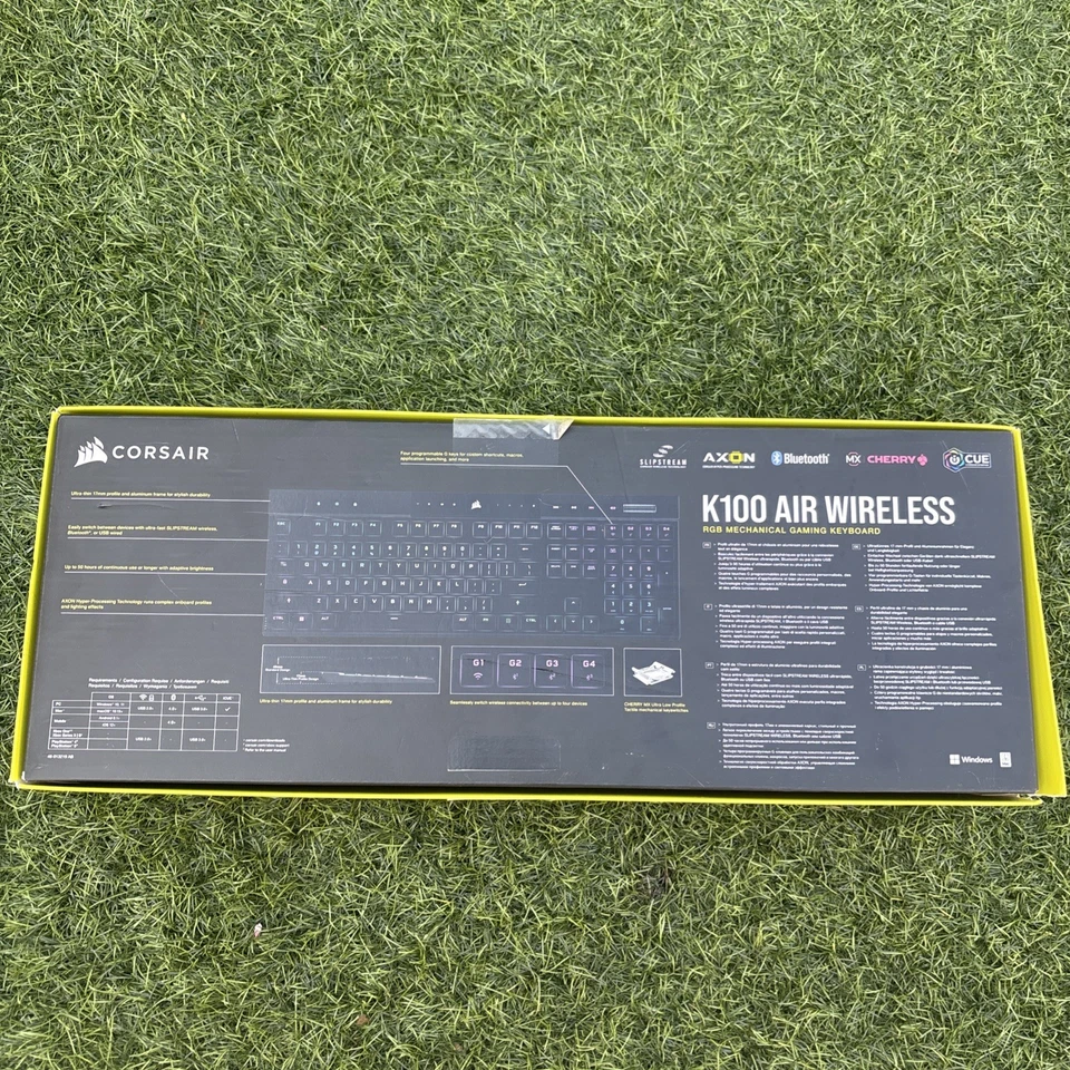 Corsair K100 RGB AIR Ultra-Thin Mechanical Gaming Keyboard (CH-913A01U-UK) - Image 4 of 4