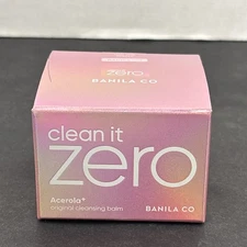 Banila Co Clean It Zero Acerola Original Cleansing Balm 25mL/0.84 Fl oz Sealed