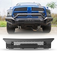 Front Bumper Steel Black Wled Lights 2 In 1 For 2013-2018 Dodge Ram 1500 Pickup Front Bumper Steel Black Wled Lights 2 In 1 For 2013-2018 Dodge Ram 1500 Pickup