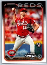 Carson Spiers 2024 Topps Series 2 RC Rookie #365 Cincinnati Reds