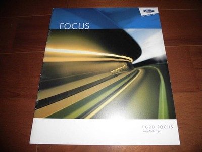 0728 Ford Focus First Generation Catalog Only 26 Pages Trend/Gear Etc.