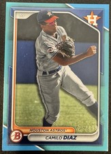 2024 Bowman Camilo Diaz #BP-135 Sky Blue /499