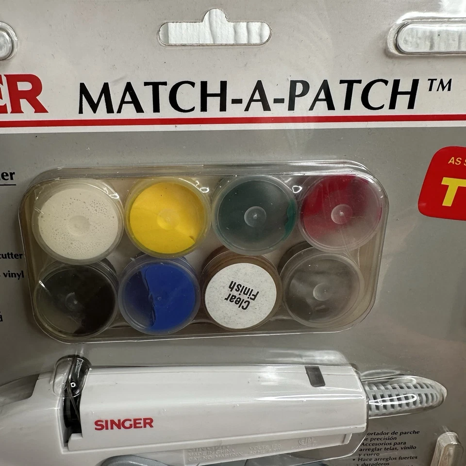 Singer Match-a-Patch Hole and Tear Mender Vintage NEW! - Image 3 of 4
