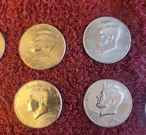 Lot 38 NIFC Kennedy Half Dollar Variety Years 1987-2020 Near Complete Set P & D - Picture 17 of 23