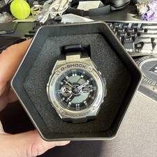 Casio G-Shock G-Steel GST-410 Black Mens Watch Used From Japan