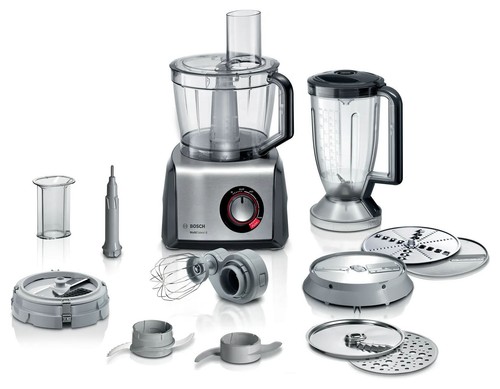 Bosch MC812M865 MultiTalent 8 1250 W Küchenmaschine 3,9 l  Schwarz, Edelstahl