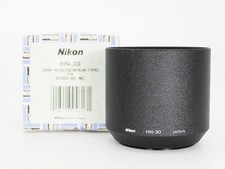 Top MINT Nikon OEM HN-30 Metal Lens Hood for AF Micro Nikkor 200mm F4 D IF ED