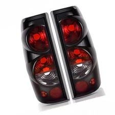 Smoke Lens Tail Lights for 99-02 Sierra 99-07 Chevy Silverado 1500/2500/3500