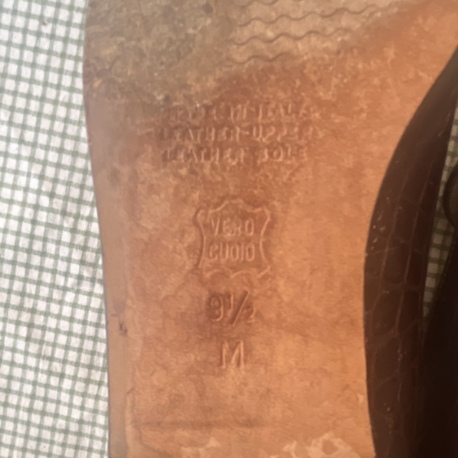 Talbots Brown Crocodile Pattern Leather Tassel Lo… - image 7