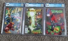 Lot of 3 CGC Graded Comic Books 🔑 Spawn, X-Men, Justice League