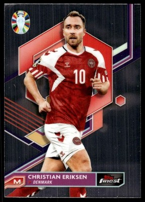 Christian Eriksen 2023 Finest Road to UEFA EURO 2024 #16 Denmark AutographDen