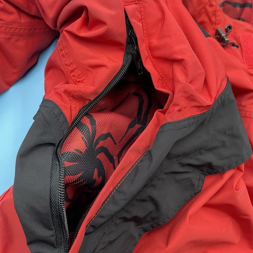 Spyder XT Men's Hooded Sports Ski Jacket Red Hooded - UK Size 46 XXL - Picture 19 of 19
