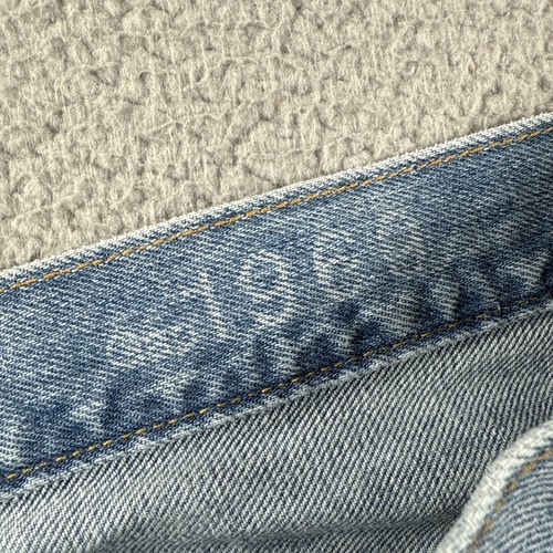 Gap Jeans Mens 34x28 Blue Easy Fit Straight Leg Light Wash Denim Grunge Y2K VTG - Picture 5 of 15