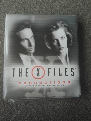 The X Files Connections Inkworks 2005 Mini Master Set im Ordner