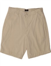 DOCKERS Mens Khakis Chino Shorts W36 Large Beige Cotton DG16
