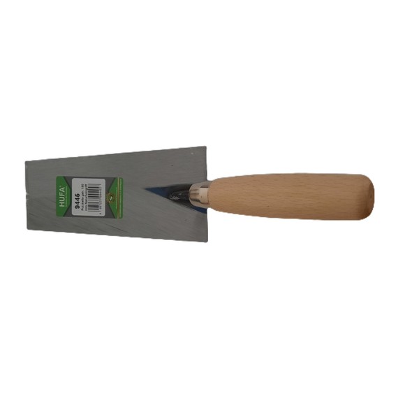 Hufa Berner Putzkelle 160Mm Stahl Holzgriff Fliesenleger Maurer Gipser Kelle-image