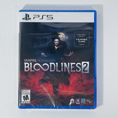 New Sealed Vampire: The Masquerade Bloodlines 2  (Playstation 5, PS5)